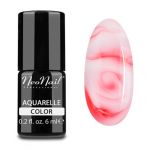 5753 Red Aquarelle II Neo Nail UV 6ml Lakier Hybrydowy czerwony